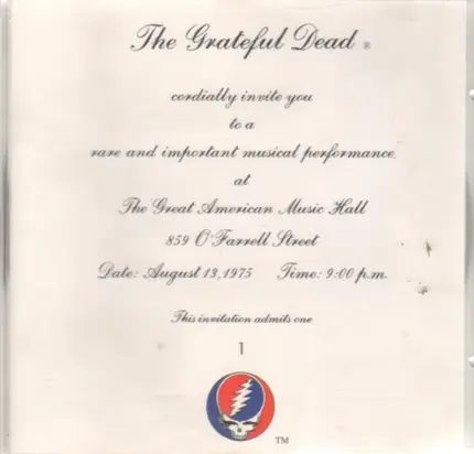 The Grateful Dead - One From The Vault
