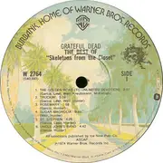 LP - The Grateful Dead - The Best Of The Grateful Dead: Skeletons From The Closet