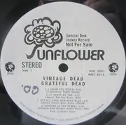 LP - The Grateful Dead - Vintage Dead - Promo / White Label