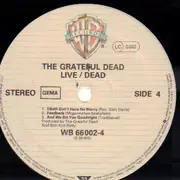 Double LP - The Grateful Dead - Live/Dead
