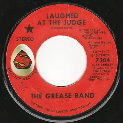 The Grease Band - Laughed At The Judge / Let It Be Gone
