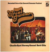LP - The Great Guitars - Charlie Byrd , Barney Kessel , Herb Ellis - Great Guitars - +Insert
