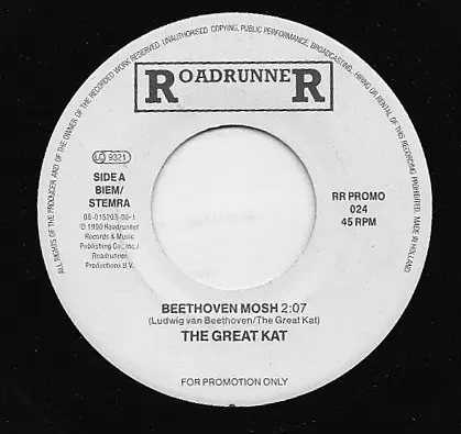 The Great Kat - Beethoven Mosh