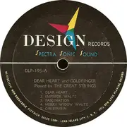 LP - The Great Strings - Dear Heart & Goldfinger