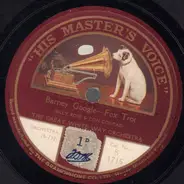 The Great White Way Orchestra - Barney Google / Oh Susanna