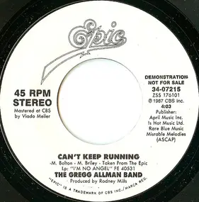 Gregg Allman - Can't Keep Running