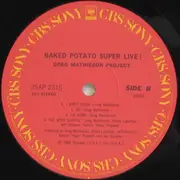 LP - The Greg Mathieson Project - Baked Potato Super Live! - OBI + Booklet
