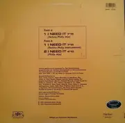 12inch Vinyl Single - The Groove Busters - I Need It