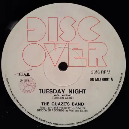 The Guazz's Band - Tuesday Night