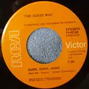 7inch Vinyl Single - The Guess Who - Guns,Guns,Guns / Heaven Only Moved Once Yesterday