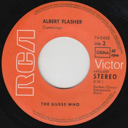 The Guess Who - Broken / Albert Flasher