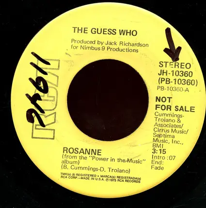 The Guess Who - Rosanne
