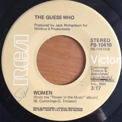The Guess Who - When The Band Was Singing "Shakin All Over"