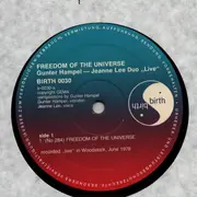 LP - The Gunter Hampel / Jeanne Lee Duo - Freedom Of The Universe