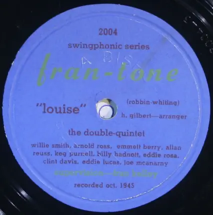 The Double-Quintet - Louise / Prelude To A Kiss