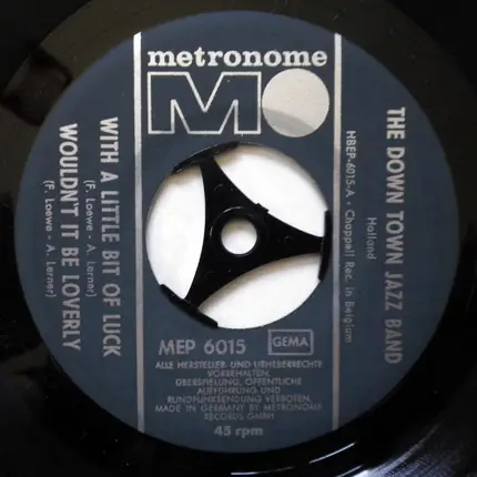 The Down Town Jazz Band - My Fair Dixie Lady