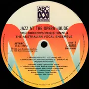 LP - The Don Burrows Quintet / The Australian Vocal Ensemble / The Chris Hinze Combination - Jazz At The Opera House - Traditional to Experimental