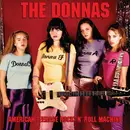 LP - Donnas - American Teenage Rock 'n' Roll Machine - Orange W/ Black Swirl