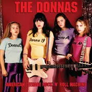 LP - Donnas - American Teenage Rock 'n' Roll Machine - Orange W/ Black Swirl