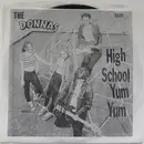 7inch Vinyl Single - The Donnas - High School Yum Yum - Silver labels