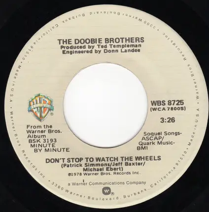 The Doobie Brothers - What A Fool Believes