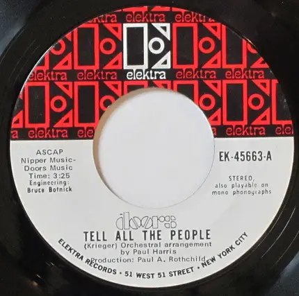 The Doors - Tell All The People