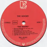 LP - The Doors - The Doors - RED LABELS