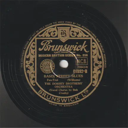 The Dorsey Brothers Orchestra - St. Louis Blues / Basin Street Blues