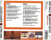Double CD - The Dave Bailey Quintet / The Dave Bailey Sextet - The Complete 1 & 2 Feet In The Gutter Sessions