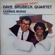 LP - The Dave Brubeck Quartet , Carmen McRae - Tonight Only! - +Insert.