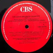 LP - The Dave Brubeck Quartet , New York Philharmonic , Leonard Bernstein - Music From 'West Side Story' And 'Wonderful Town' / Dialogues For Jazz Combo And Orchestra