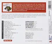 CD - The Dave Brubeck Quartet & Carmen McRae - Tonight Only!