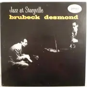 LP - The Dave Brubeck Quartet Featuring Paul Desmond - Jazz At Storyville - Mono, Insert