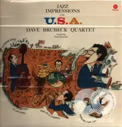 12inch Vinyl Single - The Dave Brubeck Quartet - Jazz Impressions Of The U.S.A. - Mono
