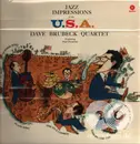 12inch Vinyl Single - The Dave Brubeck Quartet - Jazz Impressions Of The U.S.A. - Mono