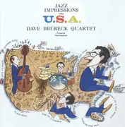 CD - The Dave Brubeck Quartet - Jazz Impressions Of The U.S.A. - Mono