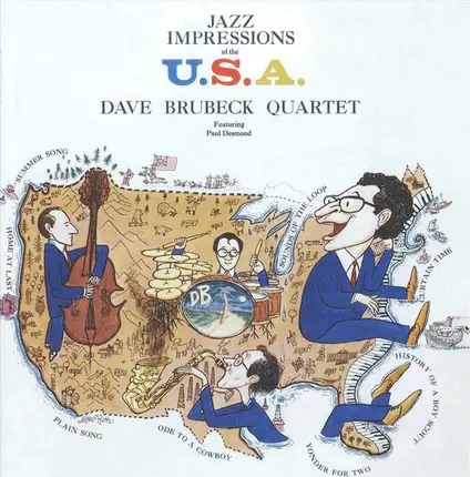 The Dave Brubeck Quartet - Jazz Impressions of the U.S.A.