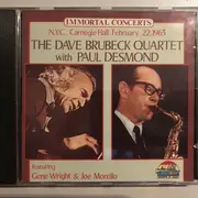 CD - The Dave Brubeck Quartet With Paul Desmond - N.Y.C., Carnegie Hall, February 22, 1963