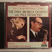 The Dave Brubeck Quartet With Paul Desmond - N.Y.C., Carnegie Hall, February 22, 1963