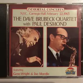 Dave Brubeck - N.Y.C., Carnegie Hall, February 22, 1963