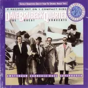 CD - The Dave Brubeck Quartet - The Great Concerts