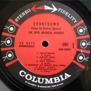 LP - The Dave Brubeck Quartet - Countdown: Time In Outer Space