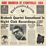 LP - The Dave Brubeck Quartet - Dave Brubeck At Storyville: 1954