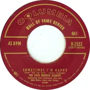 7inch Vinyl Single - The Dave Brubeck Quartet - Lover / Sometimes I'm Happy