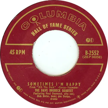 The Dave Brubeck Quartet - LOVER