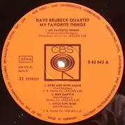 LP - The Dave Brubeck Quartet - My Favorite Things
