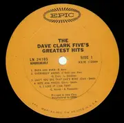 LP - The Dave Clark Five - Greatest Hits - orig 1st us press