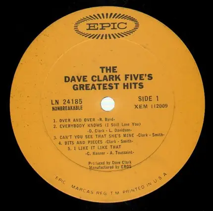 The Dave Clark Five - Greatest Hits