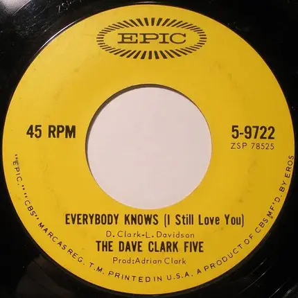 The Dave Clark Five - Everybody Knows (I Still Love You)