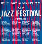 LP - The Dave Pell Octet / Don elliott / a.o. - Kapp Jazz Festival